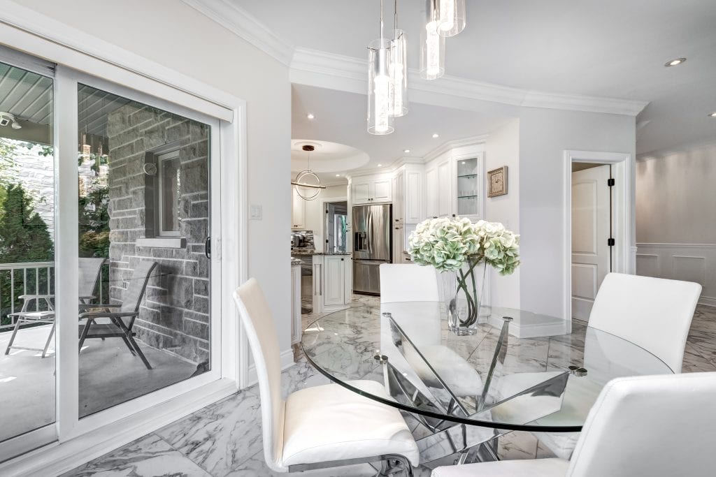 Gardens home interior showing colour psychology, natural light and painted walls